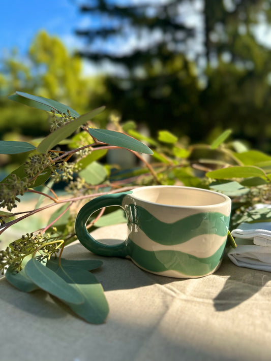 Mug big anse - Vert forêt